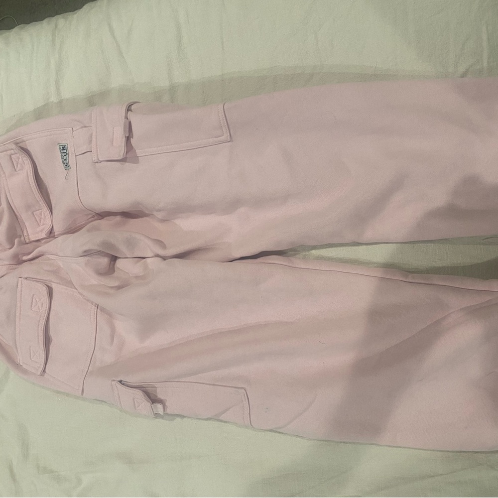 Pro club womens sweatpants fleece cargo